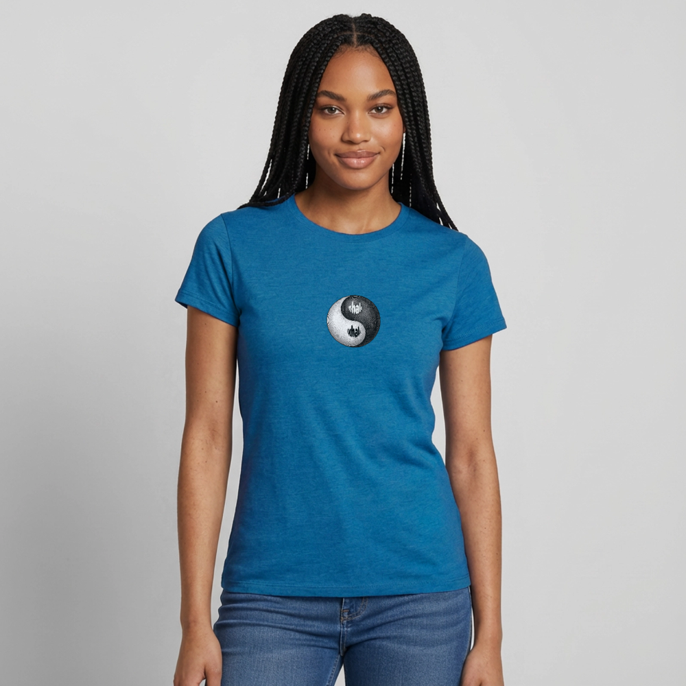 Women's T-Shirt - antique blue sapphire heather