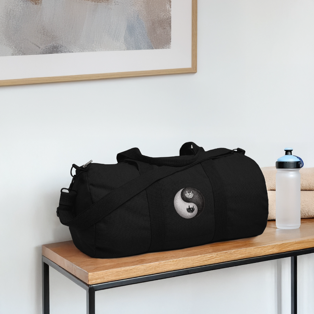 Recycled Canvas Sports Bag by Stanley/Stella - black