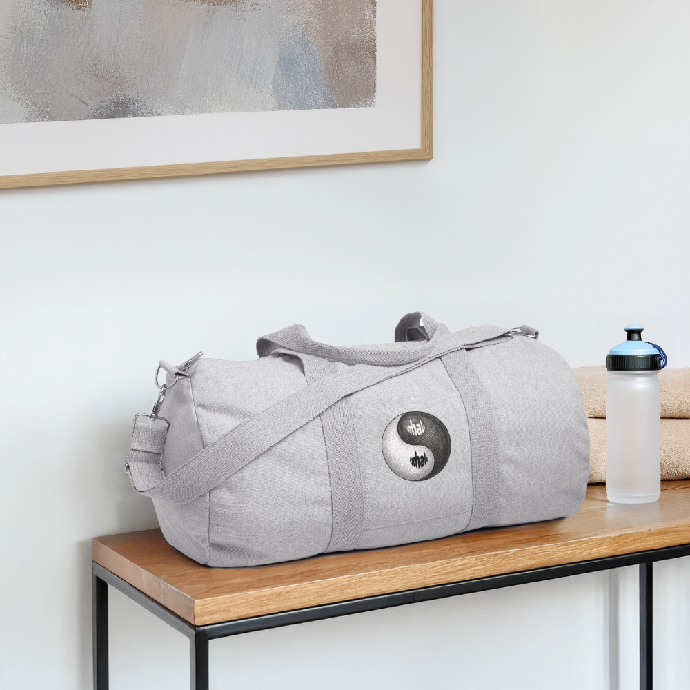 Recycled Canvas Sports Bag by Stanley/Stella - heather grey