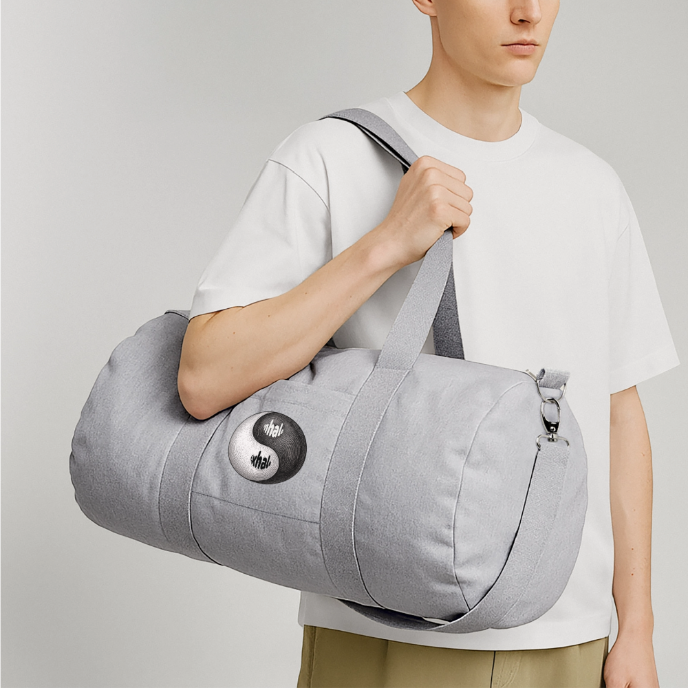 Recycled Canvas Sports Bag by Stanley/Stella - heather grey