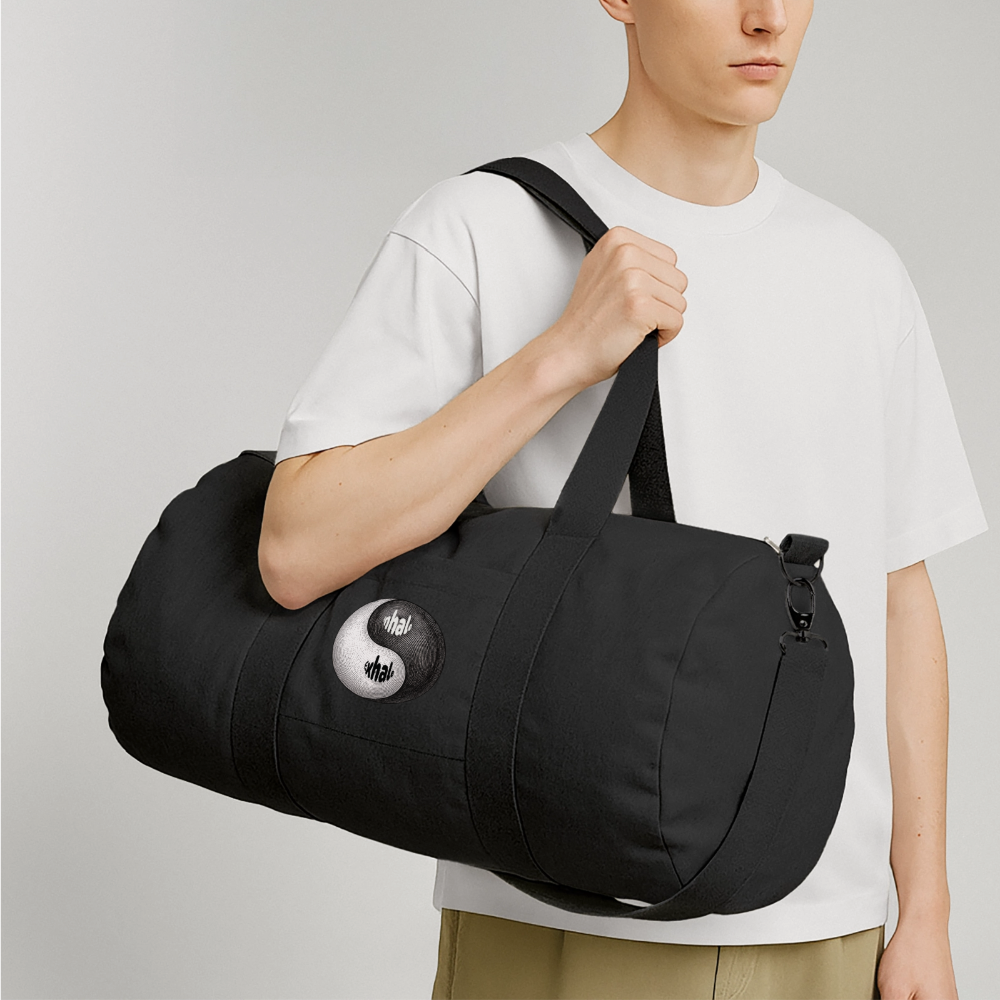 Recycled Canvas Sports Bag by Stanley/Stella - black