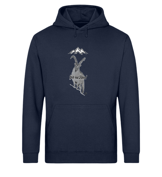 Alpen-Hoodie, Unisex, Bio, ST/ST