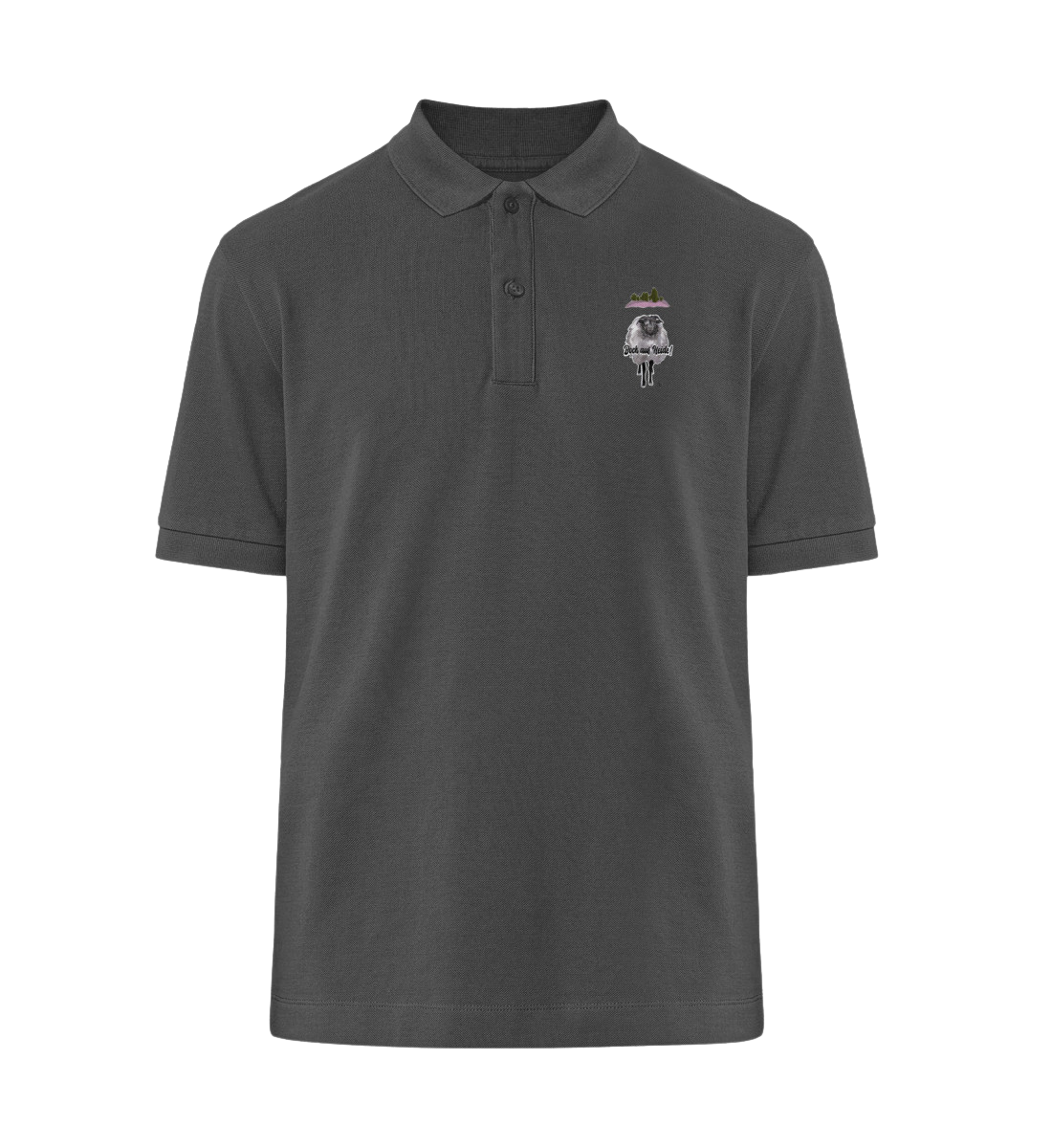 Heide-Poloshirt, unisex, Bio; St/St