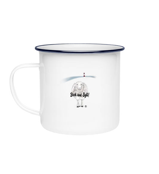 Sylt Tasse  - Emaille Tasse