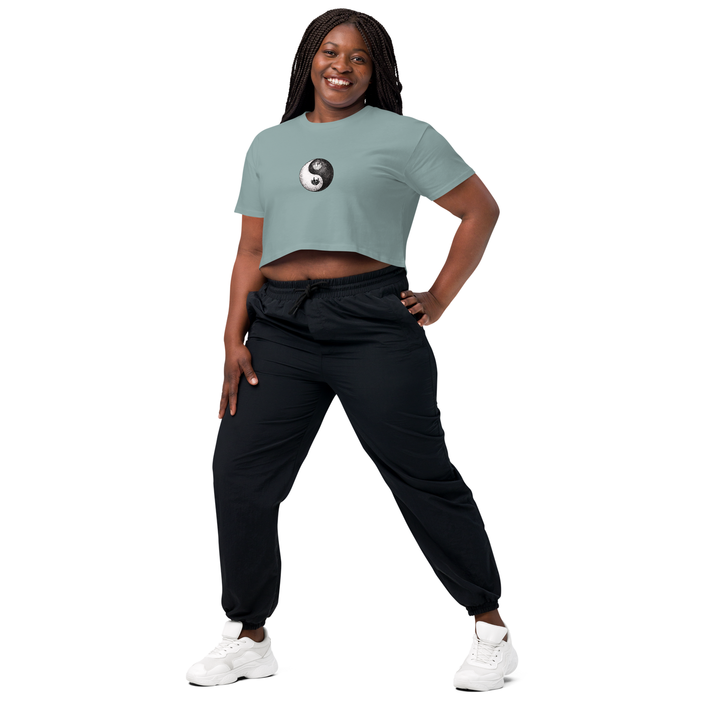 Damen-Crop-Top
